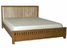 Solid Oak Wood Bed